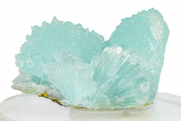 Blue-Green Aragonite Aggregation - Wenshan Mine, China #290964